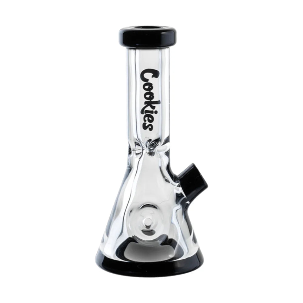Cookies Mini Beaker Shape Glass Hand Pipe