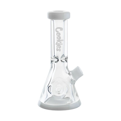 Cookies Mini Beaker Shape Glass Hand Pipe