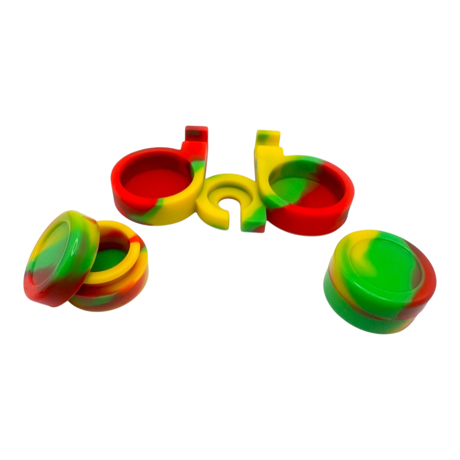 5ml Dab Silicone Jars Container Holder