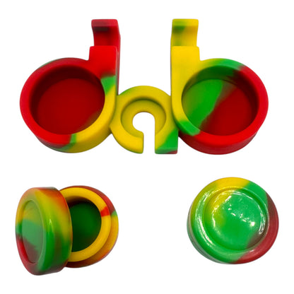5ml Dab Silicone Jars Container Holder