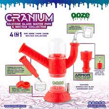 Ooze Cranium Silicone Water Pipe & Nectar Collector