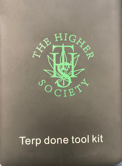The Higher Society Terp Done Tool Kit - Shatter into Oil e-Juice Wax Liquidizer Kit