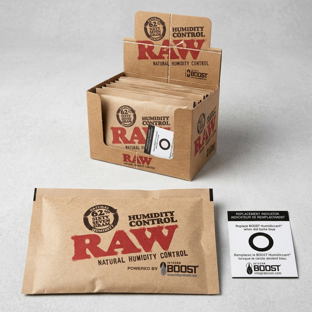 RAW Humidifying Packs 67 Grams Display - Display of 12 Pack