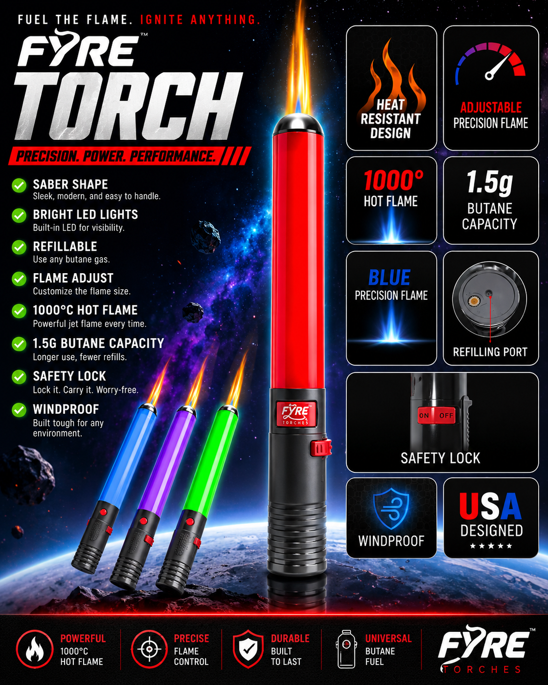 Fyre Saber Torch