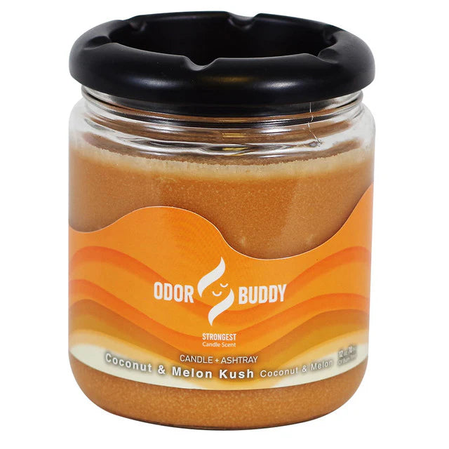 Odor Buddy  Candle w/ Ashtray Lid (11 Scents)