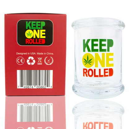 Stokes Juggz Glass Jars - Keep One Rolled