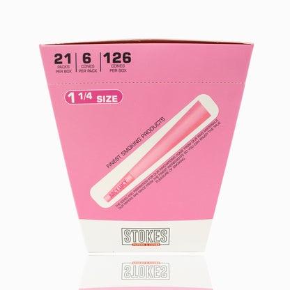 Juicy Lucy 1 1/4 Pink Cones (6per pack/21packs per box)