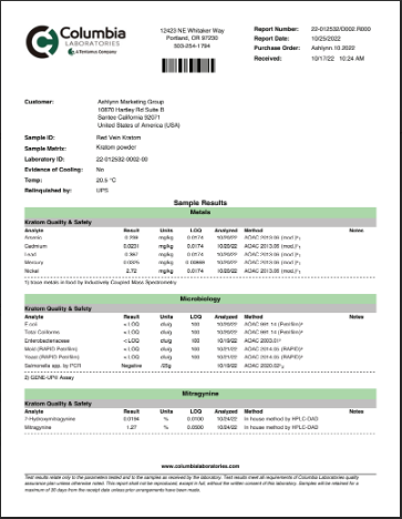 Krave Kratom Powder (250g)