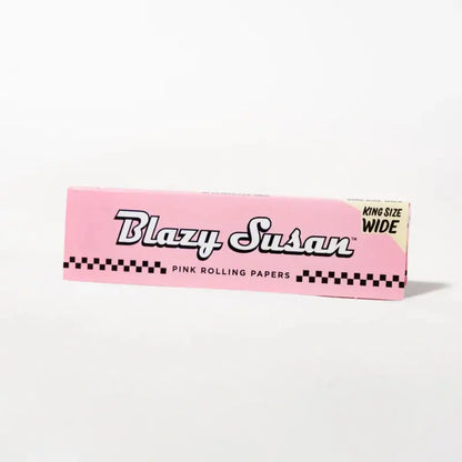 Blazy Susan Pink King Size Wide Rolling Papers 50ct