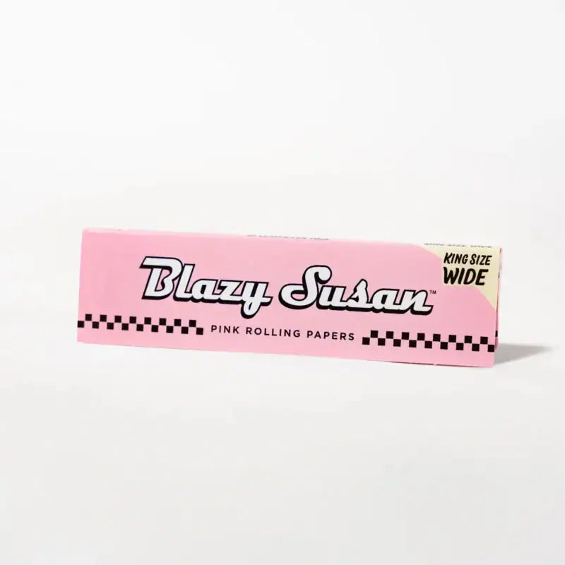 Blazy Susan Pink King Size Wide Rolling Papers 50ct