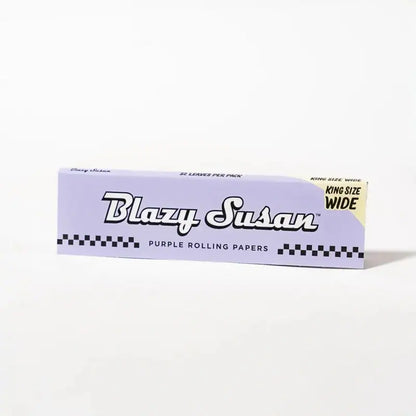 Blazy Susan Purple King Size Wide Rolling Papers 50ct
