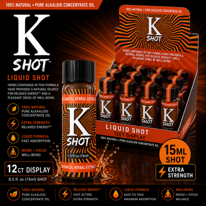 K Shot Liquid 15ml Shot  12ct