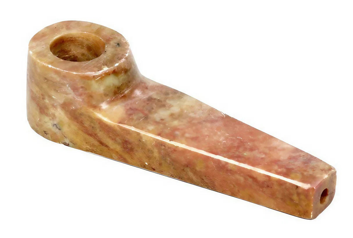 Onyx Marble Stone Hand Pipe. Assorted Colors