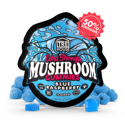 TRE House Magic Mushroom Extra Strength Gummies (10 Gummies / Pouch)