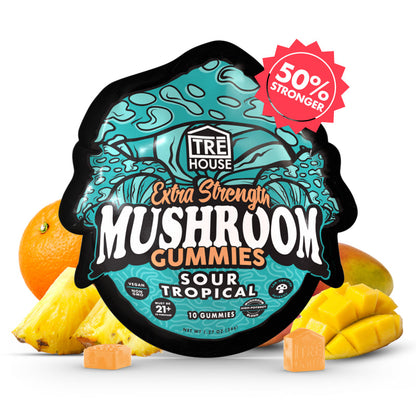 TRE House Magic Mushroom Extra Strength Gummies (10 Gummies / Pouch)