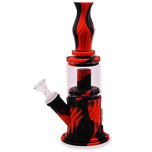 9.5" Cylinder Nectar Collector Silicone Water Pipe