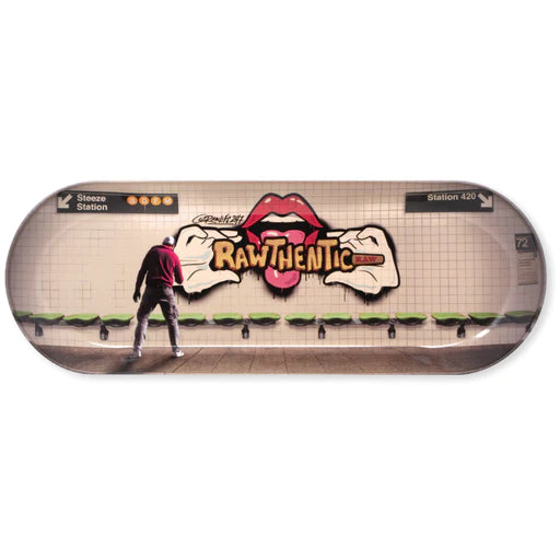 Raw Skate Deck NY Graffiti Rolling Tray