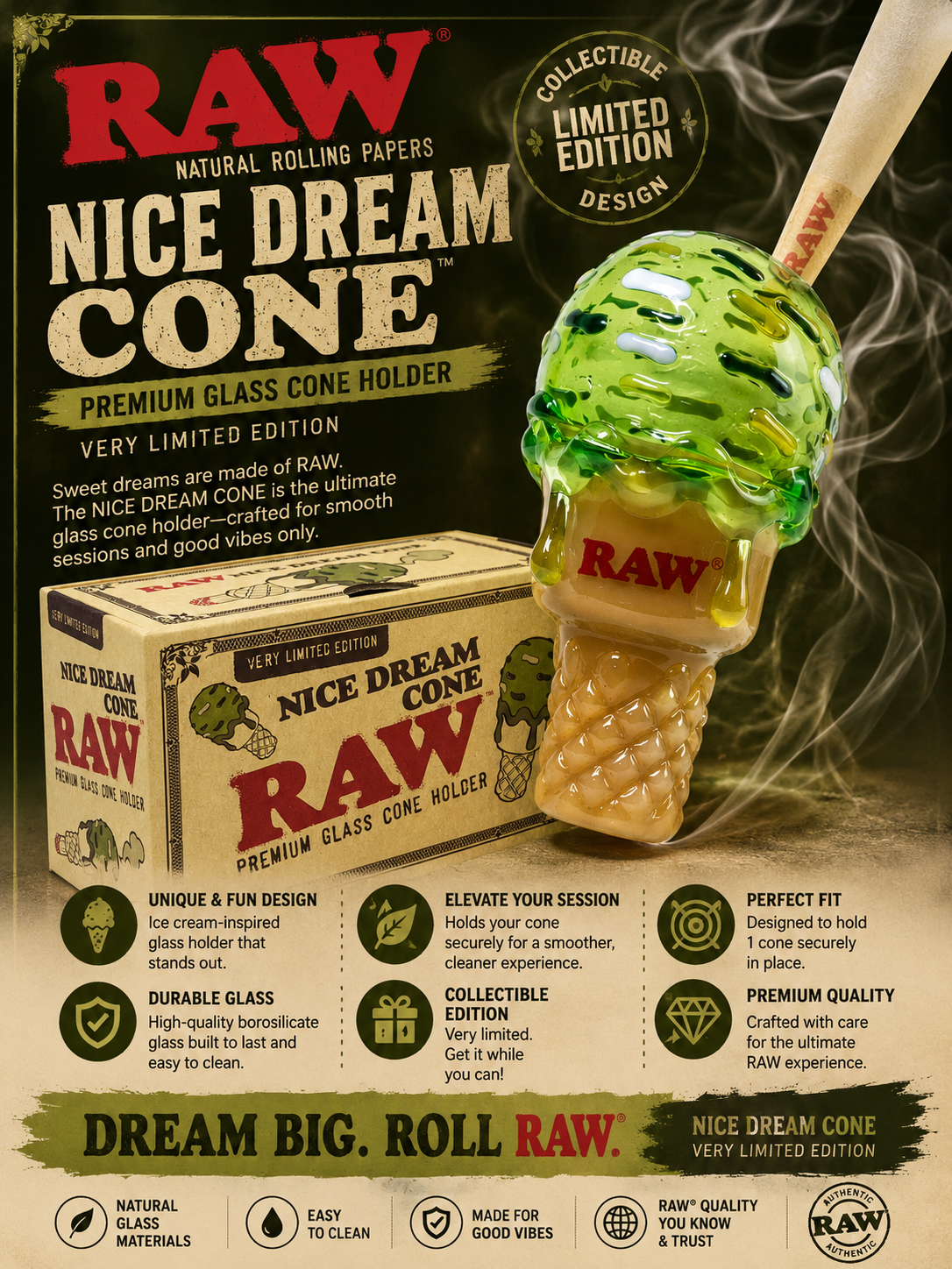 Raw Nice Dream Cone Holder
