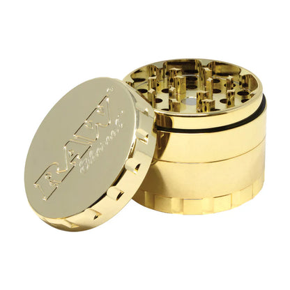 RAW Ethereal 60mm 4Pc Grinder I Stainless Steal Gold Plating I 32/Cs
