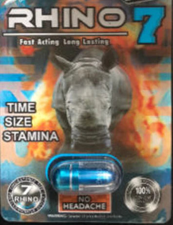 Rhino 7 70k Stamina + Size + Time | 24 Pack