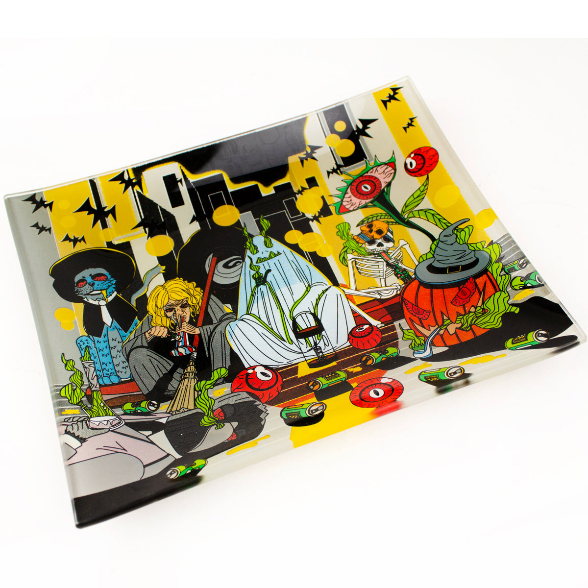 Glass Rolling Tray Premium - Assorted Designs