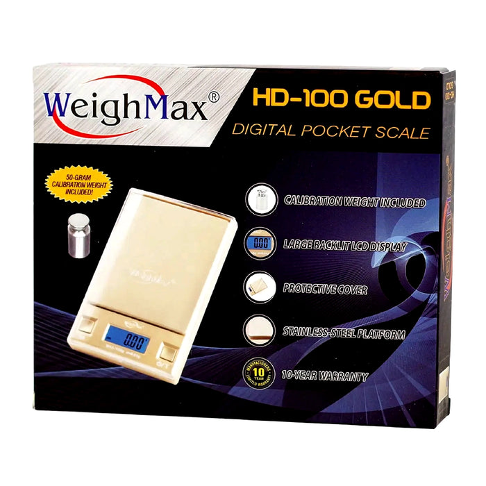 WeighMax HD-100 Gold Digital Scale