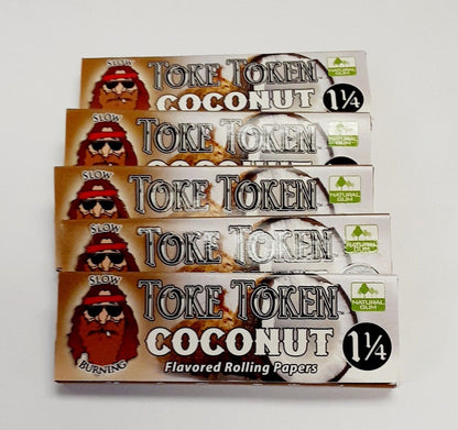 Toke Token Rolling Papers 1/4 - 8 flavors (Box of 24)