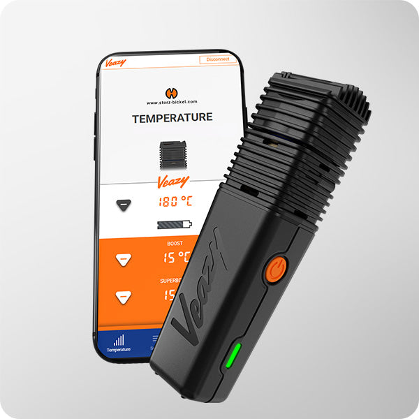 Veazy Dry Herb Vaporizer by Storz & Bickel