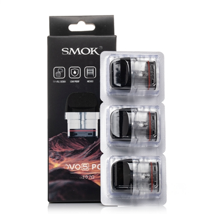 Smok Novo 5 Pod Meshed 0.7 Ohm (Pack Of 3)