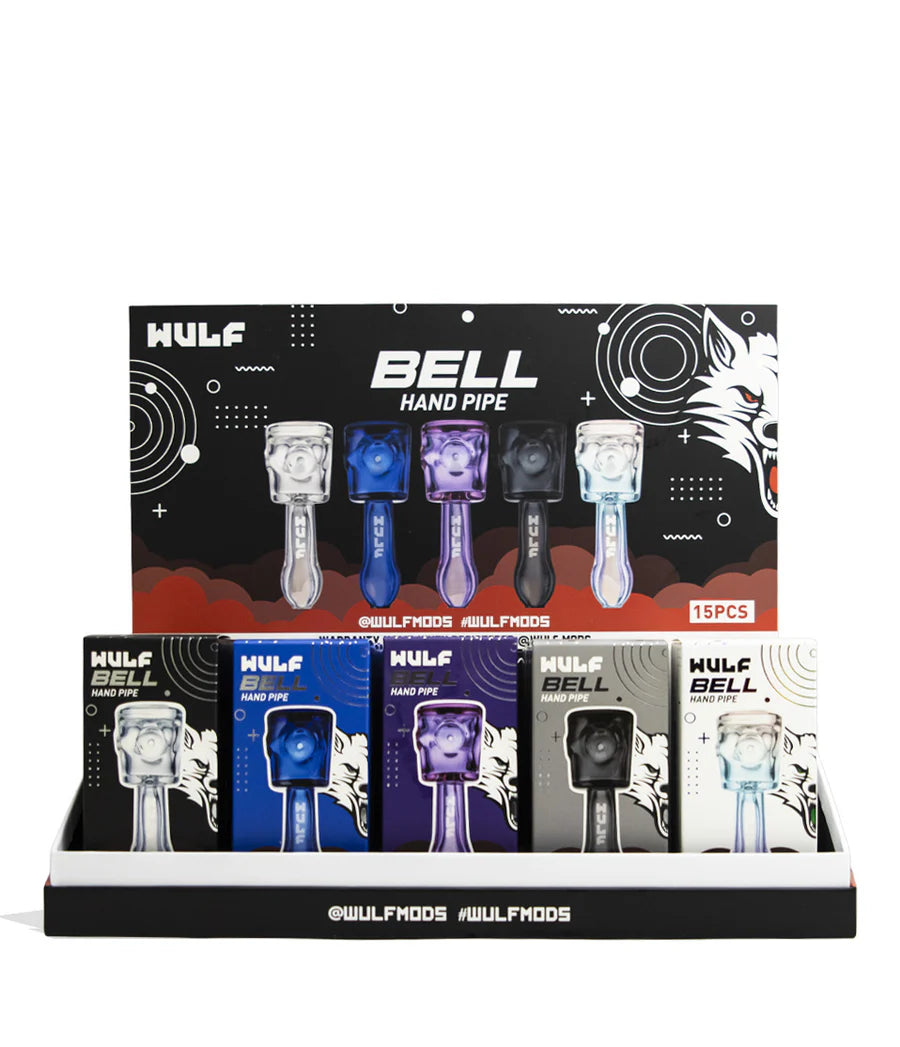 Wulf Bell Hand Pipe 15pcs/Dis