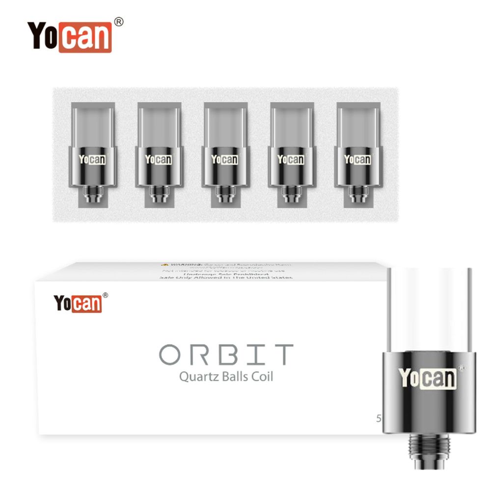 Yocan Orbit Quartz Balls Coils 5ct pk