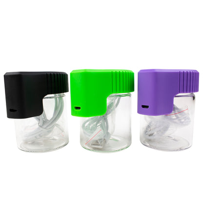 Mag Jar Magnifying Glass Airtight Jar