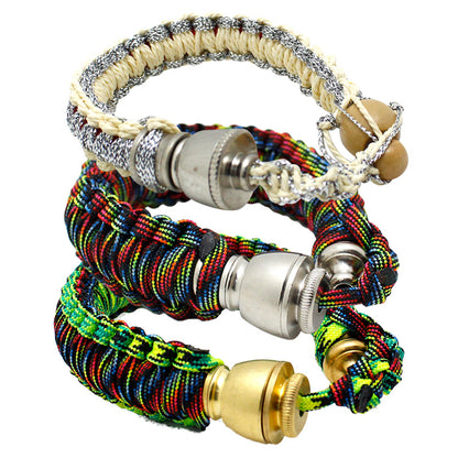 Holie Bowlie Bracelet Metal Hand Pipe - Smoketokes