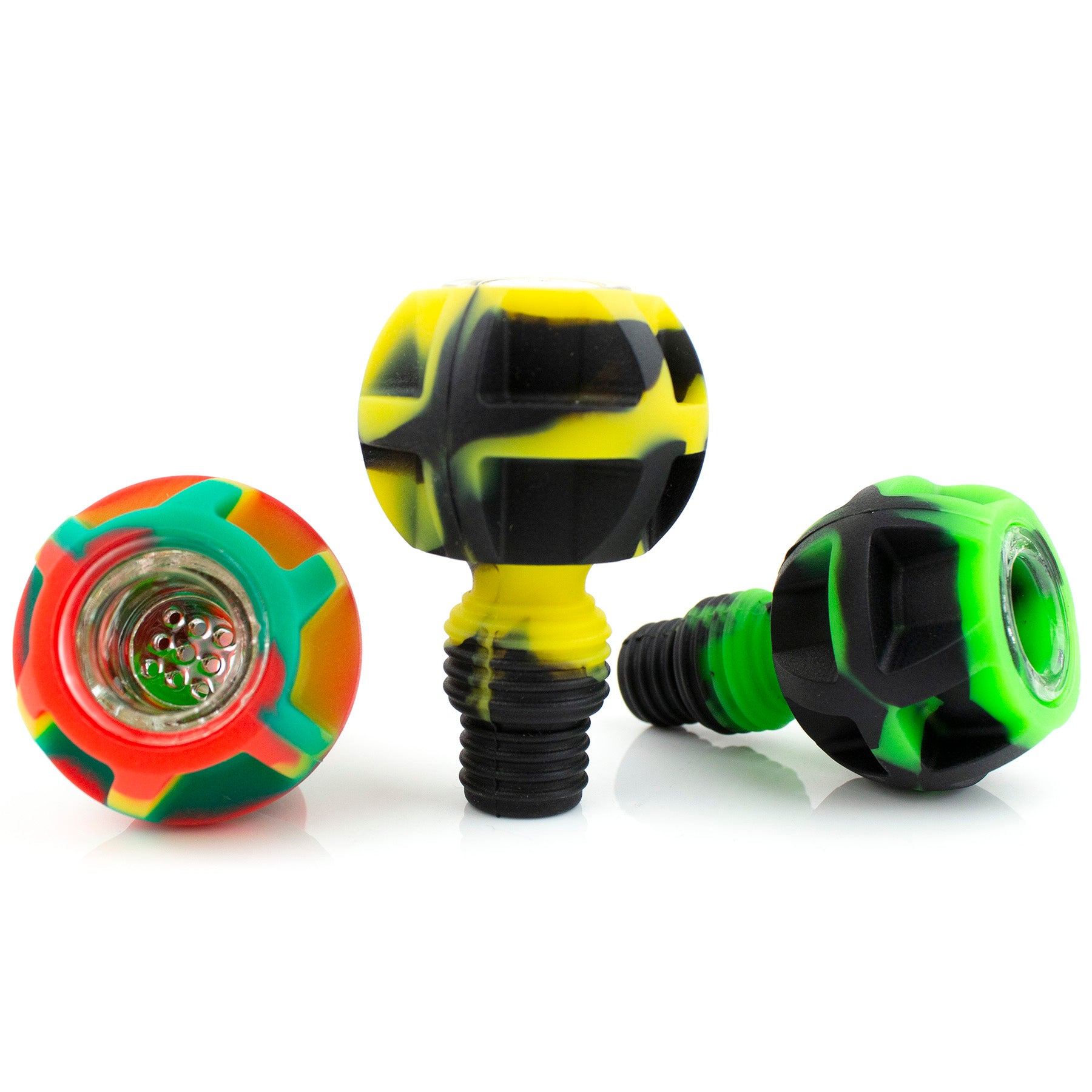 1.5" Silicone Glass Bowl