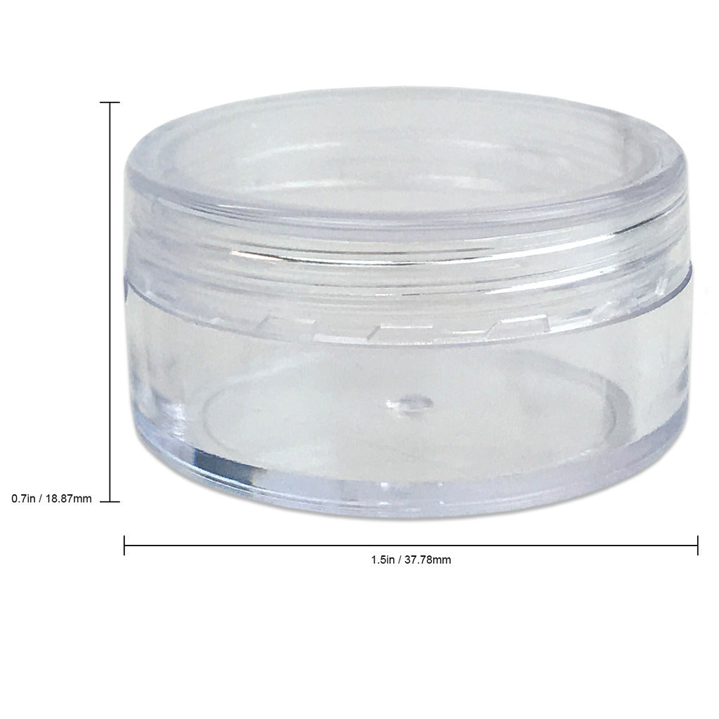 Clear 10ml Acrylic Jar