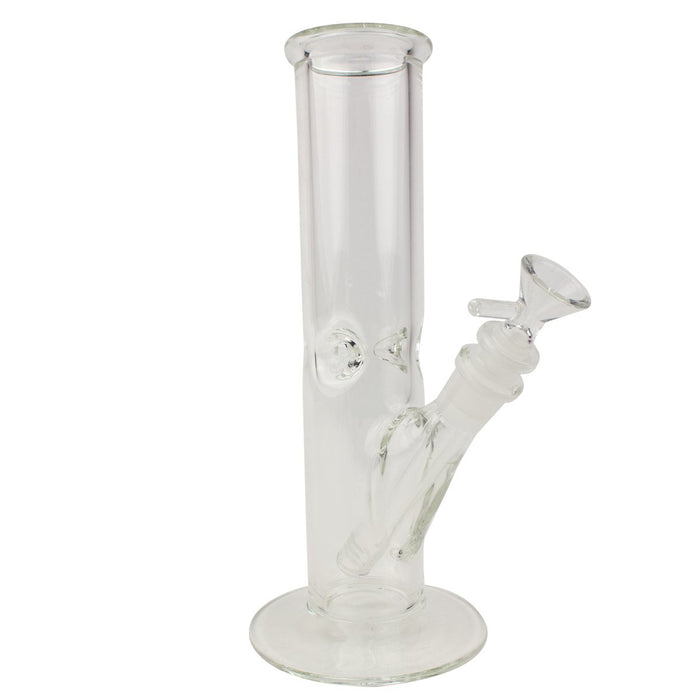 12" Clear Straight Tube Ice Catcher Glass Water Pipe