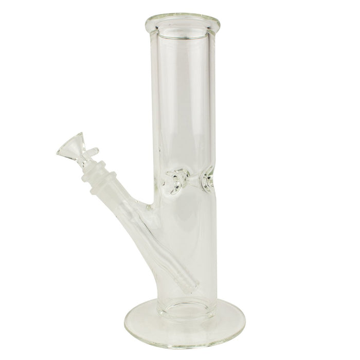 12" Clear Straight Tube Ice Catcher Glass Water Pipe