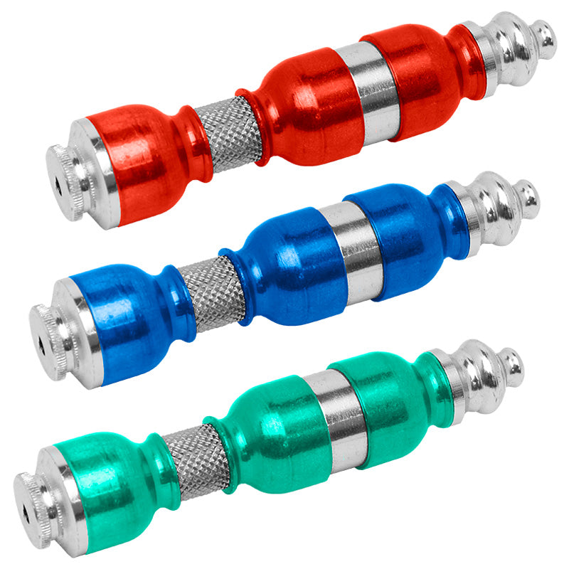 3" Colored Metal Chillum - Smoketokes