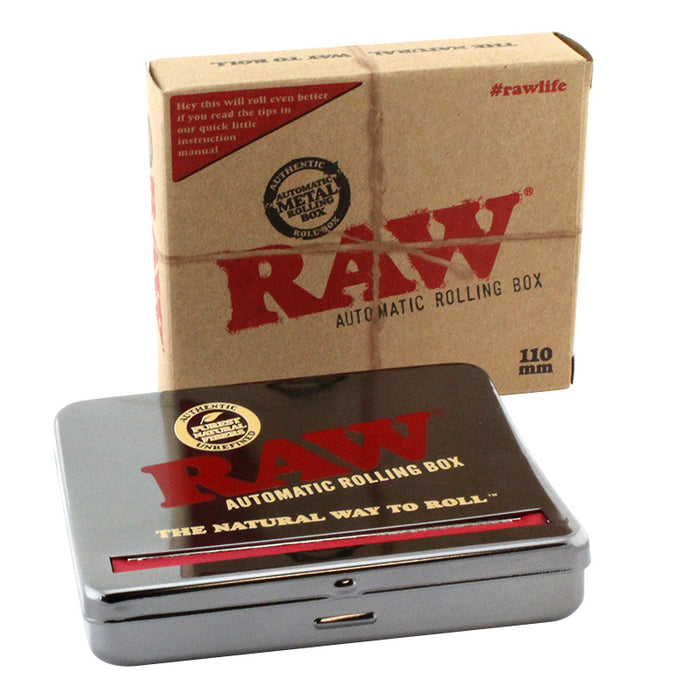Raw 110mm Automatic Roll Box - Smoketokes