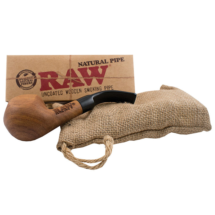 Raw Natural Wooden Hand Pipe - Smoketokes