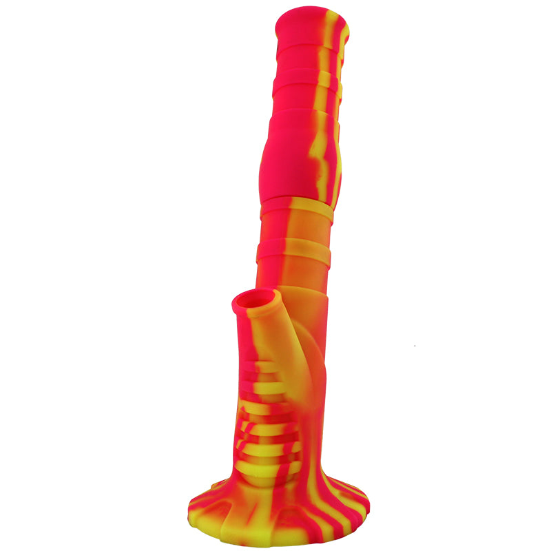 13" 2-Piece Silicone Water Pipe - Smoketokes