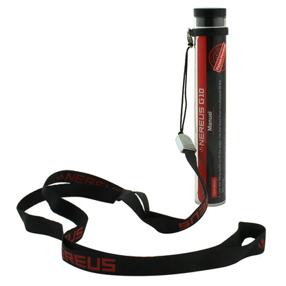 4.5" Atman Nereus G10 Glass Blunt Bubbler - Smoketokes