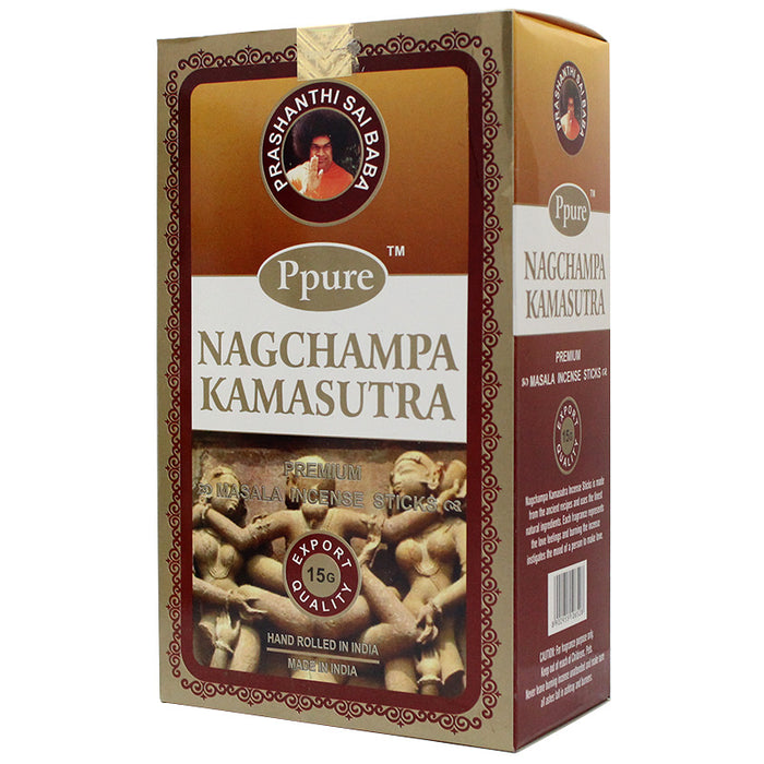 Ppure NagChampa Kamasutra 15g Incense - Smoketokes