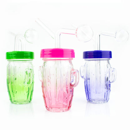 3.5" Cactus Cup OB Water Pipe (Assorted Colors)
