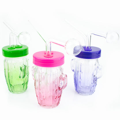3.5" Cactus Cup OB Water Pipe (Assorted Colors)