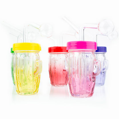 3.5" Cactus Cup OB Water Pipe (Assorted Colors)