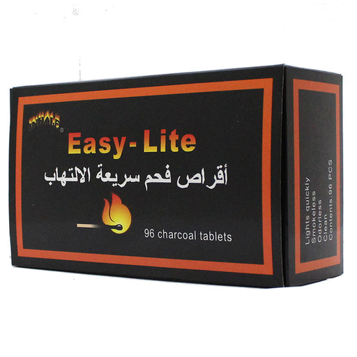 Easy-Lite Hookah Charcoal 96 Pcs - Smoketokes