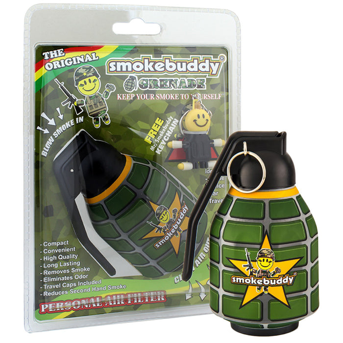 Smokebuddy Original Personal Air Filter Grenade Edition - Smoketokes