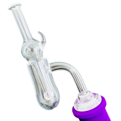 4mm Quartz Banger with Carb Cap