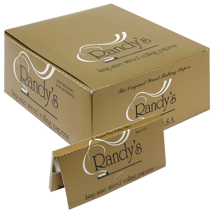 Randy's Wired 110mm King Size Rolling Paper - Smoketokes